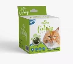 Bola cat nip com adesivo