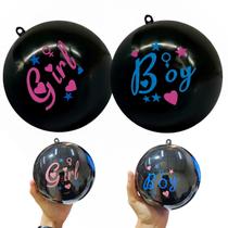 Bola Cha Revelaçao Bebe Sexo Criança Menina Menino Festa Gravidez Familia Evento Comemoraçao Nascimento