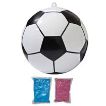 Bola Cha Revelaçao Menino Menina Sexo Bebe Criança Fotebol Festa Famialia Comemoraçao Evento Amigos