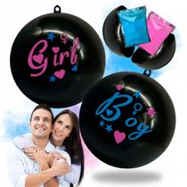 Bola Cha Revelaçao Sexo Bebe Criança Fraldas Menino Menina Gravidez Familia Festa Evento Comemoraçao