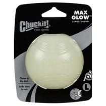 Bola Chuckit Max Glow Brilha No Escuro Para Cães Grande