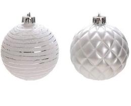 BOLA COM LOSANGO E LISTRAS PRA 8cm JG C/4 PC