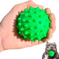 Bola Cravo Pula Pula Maciço Brinquedo Para Cachorro Cães Brinquedo Pet Bolinha 75mm - Big Bull