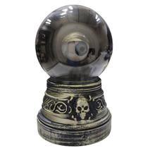 Bola Cristal Olho Magico Hallowen Acende Mexe Som Campainha Medo Susto Terror Festa Decoraçao Dia Das Bruxas