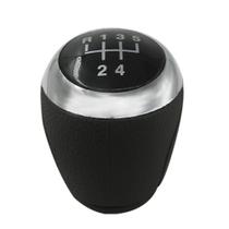 Bola da Alavanca de Câmbio Preta Lente Preta Aro Cromado Alav. Tipo A - Encaixe Sob Pressão Onix/Prisma/Cobalt/Spin/Sonic