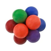 Bola de Alívio do Estresse com Contas Elásticas - Brinquedo Sensorial para Adultos