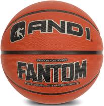 Bola de basquete AND1 Fantom de borracha tamanho 7 para uso interno e externo
