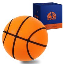 Bola de basquete BHPWZB tamanho 7 silenciosa para uso interno em espuma 75 cm Bola de basquete BHPWZB tamanho 7 silenciosa para uso interno em espuma 75 cm