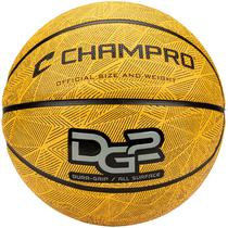 Bola de Basquete CHAMPRO Dura-Grip 230 Borracha Tamanho Oficial Dourada