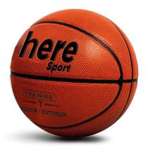 Bola de basquete couro pu, textura em alto relevo, tamanho oficial 7, cor marrom 1.8 mm