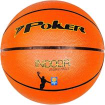 Bola de Basquete Esportiva Jogo Treino Indoor Poker 05514 Bola de Basquete Esportiva Jogo Treino Indoor Poker 05514