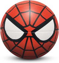 Bola de basquete homem aranha colecao rostos borracha tam3 marvel Bola de basquete homem aranha colecao rostos borracha tam3 marvel