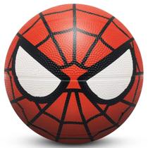 Bola de basquete homem aranha rosto de borracha tamanho 3 mikasa