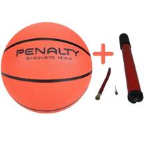 Bola de Basquete Infantil Mirim Oficial Penalty + Bomba de Inflar Bola Com Agulha