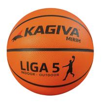 Bola de Basquete Kagiva Mirim Oficial Liga 5 Borracha