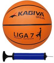 Bola de Basquete Kagiva Oficial com Bomba de Ar