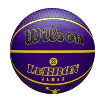 Bola de Basquete Lebron James Player Icon Quadra Externa Tamanho 7 NBA Wilson