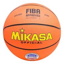 Bola de Basquete Mikasa 1110 Laranja Padrão FIBA Original