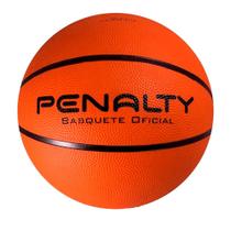 Bola de Basquete Oficial Penalty Playoff IX Laranja e Preto