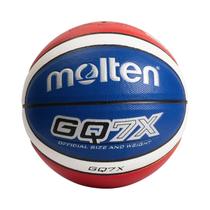 Bola De Basquete Oficial Tamanho 7 Molten GQ7X BG3320 Para Competição E Treino Masculino E Feminino