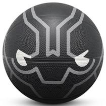 Bola de basquete pantera negra rosto de borracha tamanho 3 marvel mikasa