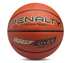 Bola De Basquete Penalty 5.8 Crossover - Laranja/Preto