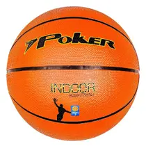 Bola De Basquete Poker Oficial Indoor - Adulto Bola De Basquete Poker Oficial Indoor - Adulto