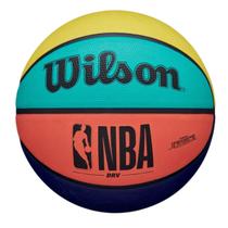 Bola de Basquete Quadras Externas Treinos Jogos NBA DRV Brigh Tamanho 7 Wilson Bola de Basquete Quadras Externas Treinos Jogos NBA DRV Brigh Tamanho 7 Wilson
