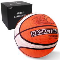 Bola de Basquete Silenciosa PZT Tamanho 7 para Uso Interno, PU Espuma