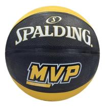 Bola De Basquete Spalding - Mvp - Amarelo/Preto - Tam 7