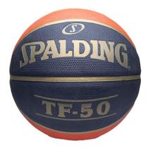 Bola de Basquete Spalding - TF-50 CBB - Borracha - Laranja/Preto (06)