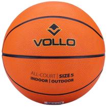Bola de Basquete Vollo Tamanho 5 Indoor Outdoor Laranja