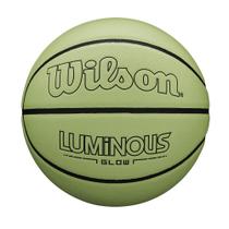 Bola de Basquete Wilson Luminous Glow - Tamanho 7 (29,5cm) - Verde