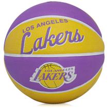 Bola de Basquete Wilson Mini NBA Team Retro LA Lakers 3