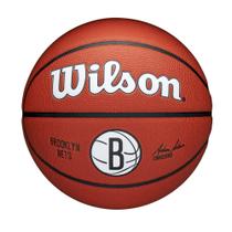 Bola de Basquete Wilson NBA Brooklyn Nets Tamanho 7 - 75 cm