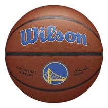 Bola de Basquete Wilson Nba Team Alliance Tamanho 7 Bola De Basquete Wilson Nba Team Alliance GS Warrios Tam 7