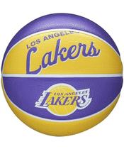 Bola de Basquete Wilson NBA Team Retro Mini Los Angeles Lakers 3