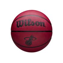 Bola de Basquete Wilson NBA Team Tribute Solid Miami Heat N7 Bola de Basquete Wilson NBA Team Tribute Solid Miami Heat N7
