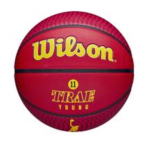 Bola de Basquete Wilson NBA Trae Young Atlanta Hawks Outdoor Bola de Basquete Wilson NBA Trae Young Atlanta Hawks Outdoor