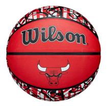 Bola de Basquete Wilson Team Graffiti Chicago Bulls 7 Bola de Basquete Wilson Team Graffiti Chicago Bulls 7
