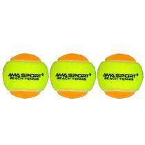 Bola de Beach Tennis Ama Sport - Pack com 3 Unidades