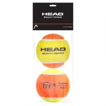 Bola de Beach Tennis Head kit c/ 2 unid Homologado ITF Bola de Beach Tennis Head kit c/ 2 unid Homologado ITF