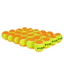 Bola de Beach Tennis Titan Laranja Pack com 24 Unidades