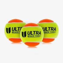 Bola De Beach Tennis Ultra - Pack Com 3 Bolas Itf Stage 2