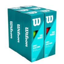 Bola de Beach Tennis Wilson Tour Premier 6 Packs de 3 unid. Bola de Beach Tennis Wilson Tour Premier 6 Packs de 3 unid.