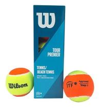 Bola De Beach Tennis Wilson Tour Premier Kit Bola De Beach Tennis Wilson Tour Premier Kit