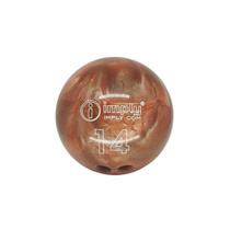 Bola de Boliche Oficial 14 Libras Marrom Cor:ÚnicaTamanho:Único