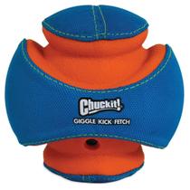 Bola de brinquedo para cães ChuckIt! Kick Fetch com Giggle Sounds Small