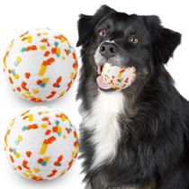 Bola de brinquedo para cães JEROCK indestrutível para mastigadores agressivos