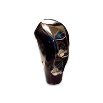 Bola De Câmbio Automotiva Kadman Cromada Preta Lisa